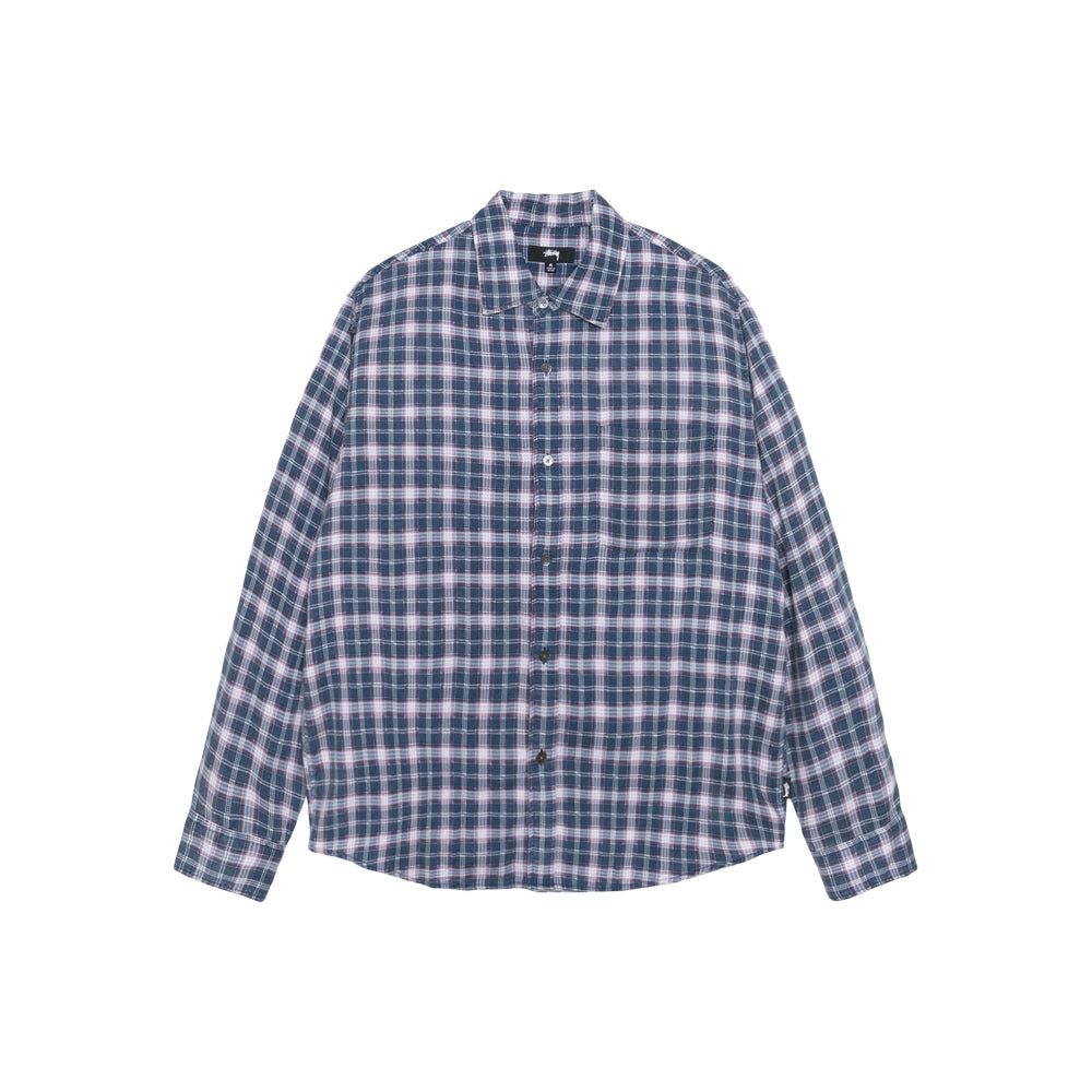 Matthew Plaid Shirt (navy)