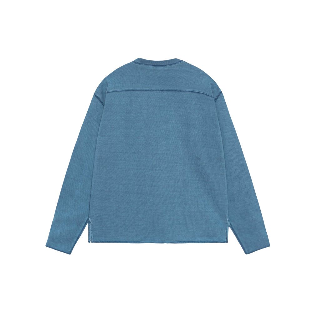 Football Crew Pigment Dyed (blue)