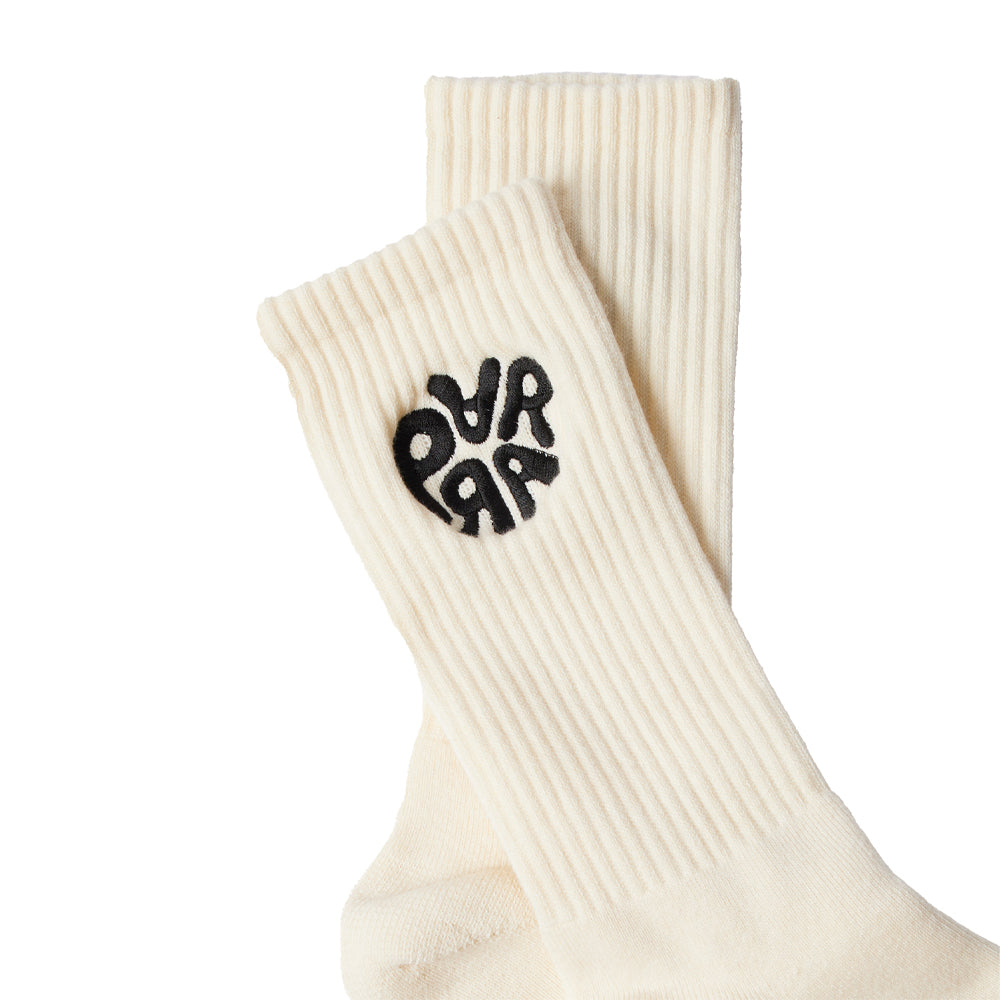 1976 Logo Crew Socks - Off White