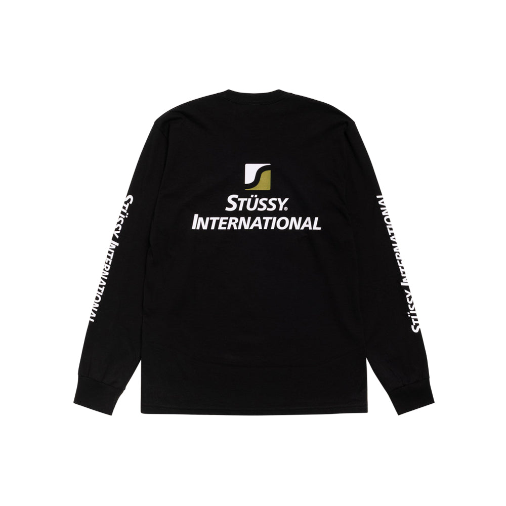 Stussy International LS Tee - Black