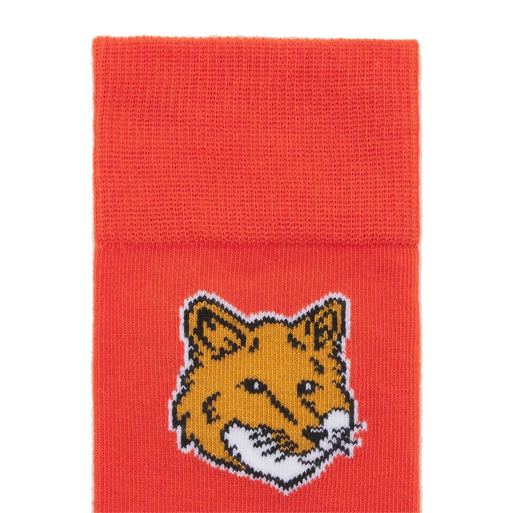 Fox Head Socks (Wild Strawberry)