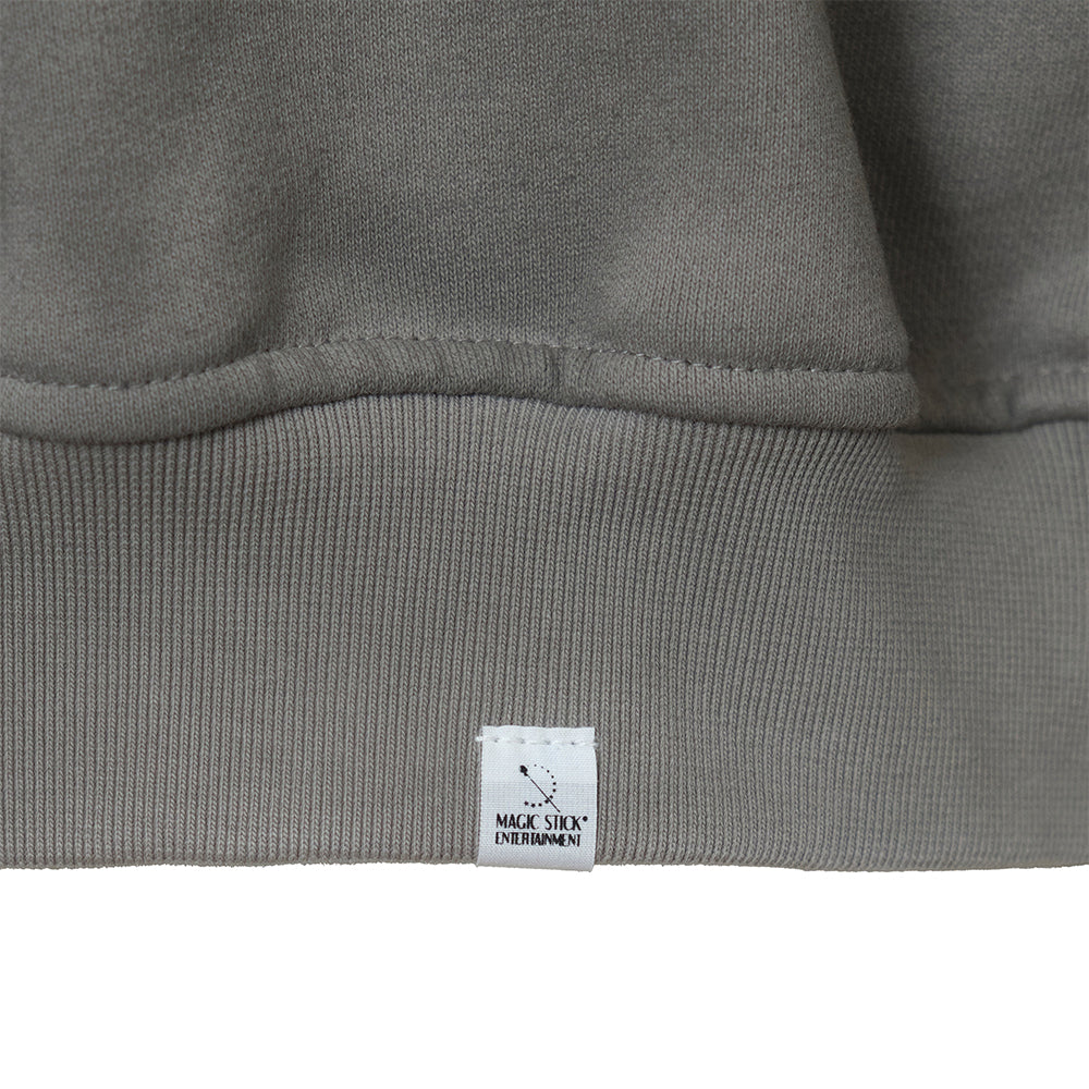 2 Tone Comfort Hoodie - Steel Grey with Spray