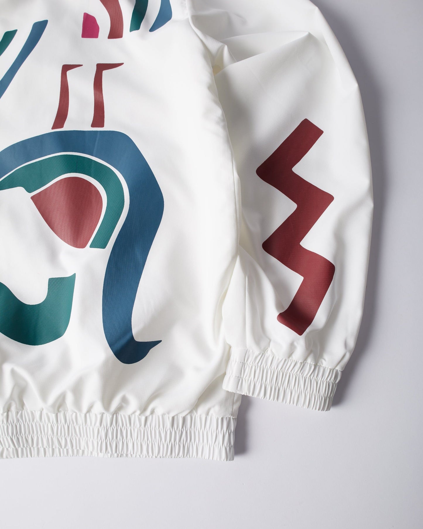 Tennis Maybe? Track Jacket (White)