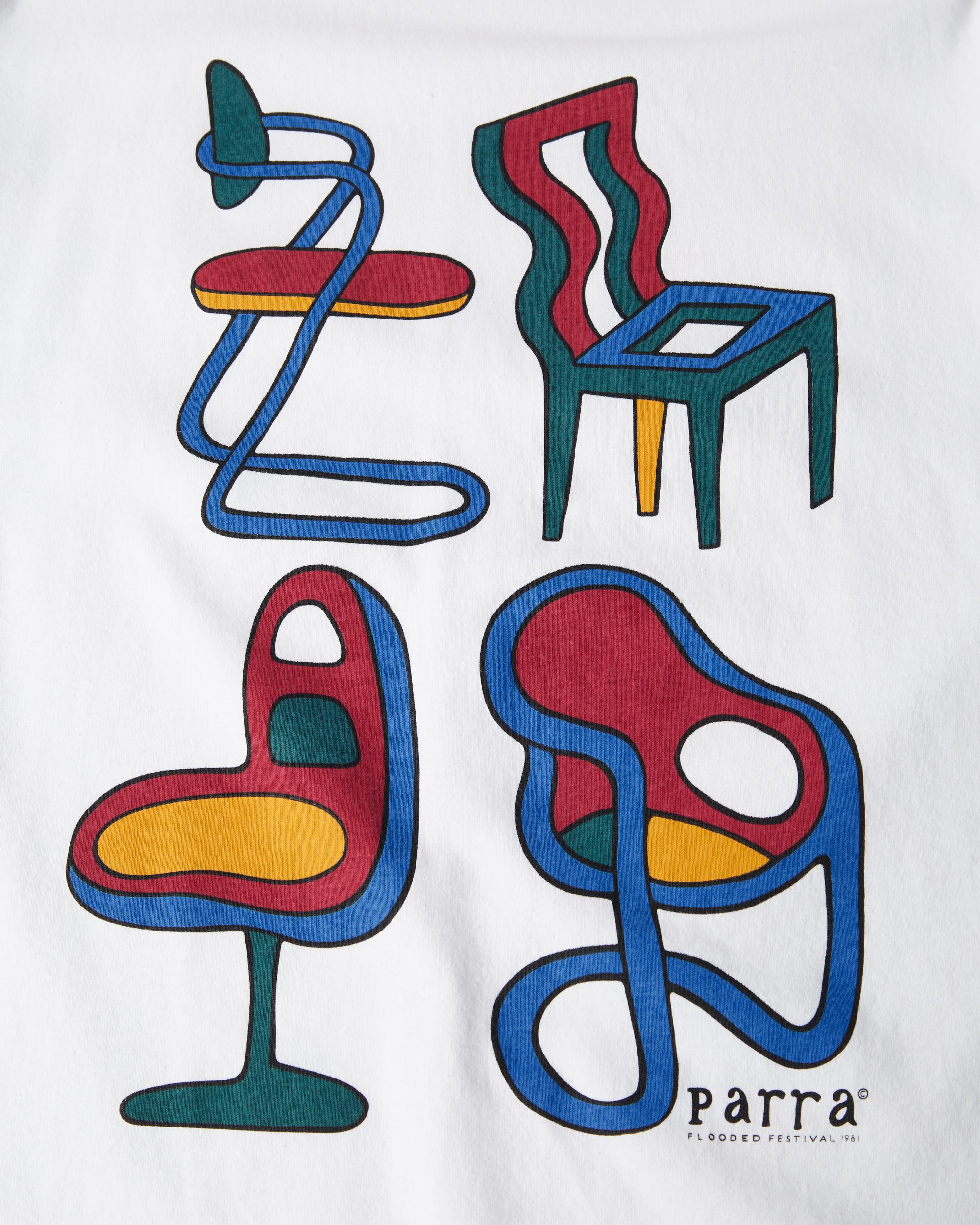 Unreasonable Chairs T-Shirt (White)