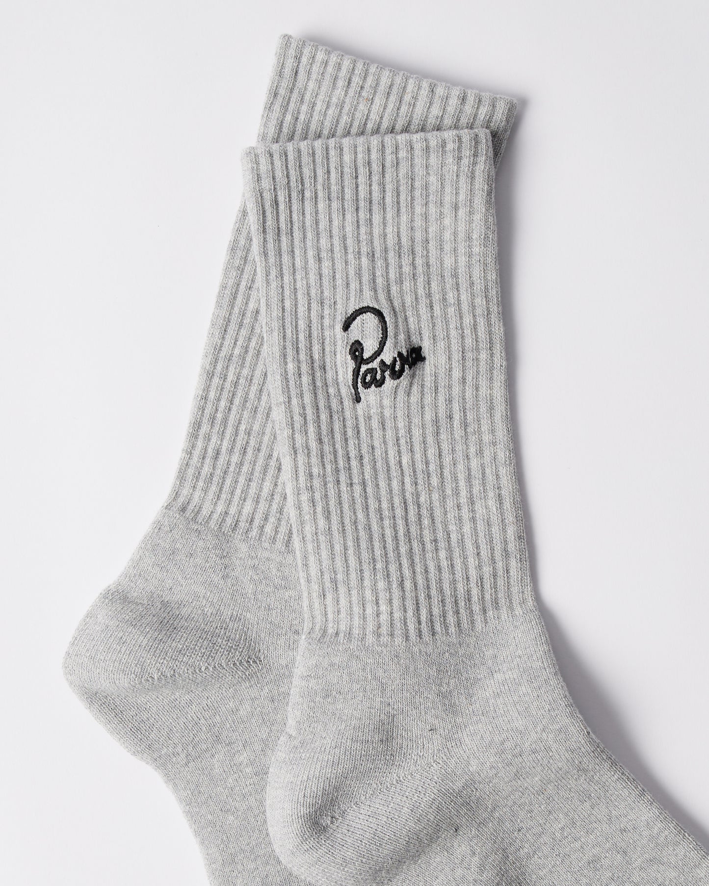 Signature Crew Socks (Grey)