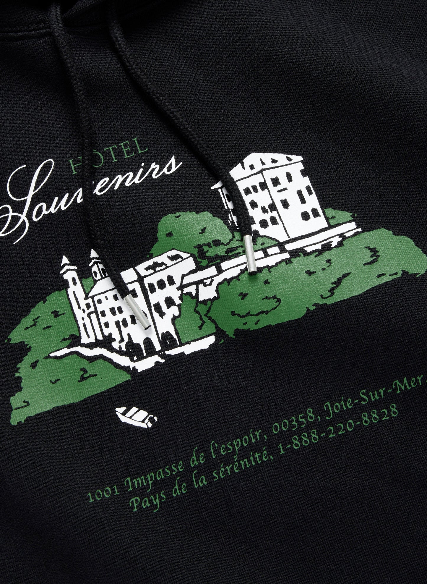 JJJJound x A.P.C. Hoodie Hotel (Black)