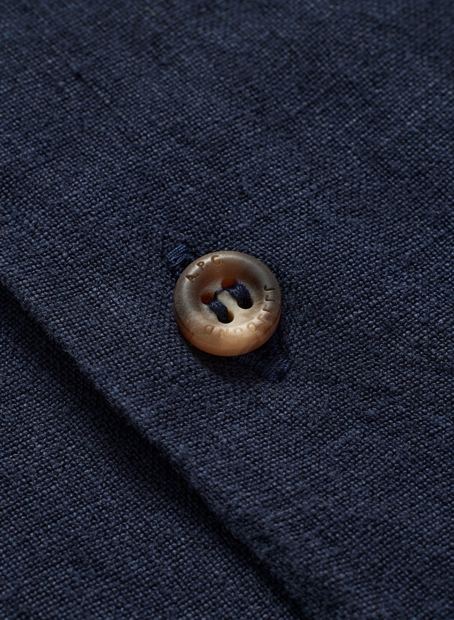 JJJJound x A.P.C. Chemisette Weekend (Dark Navy)