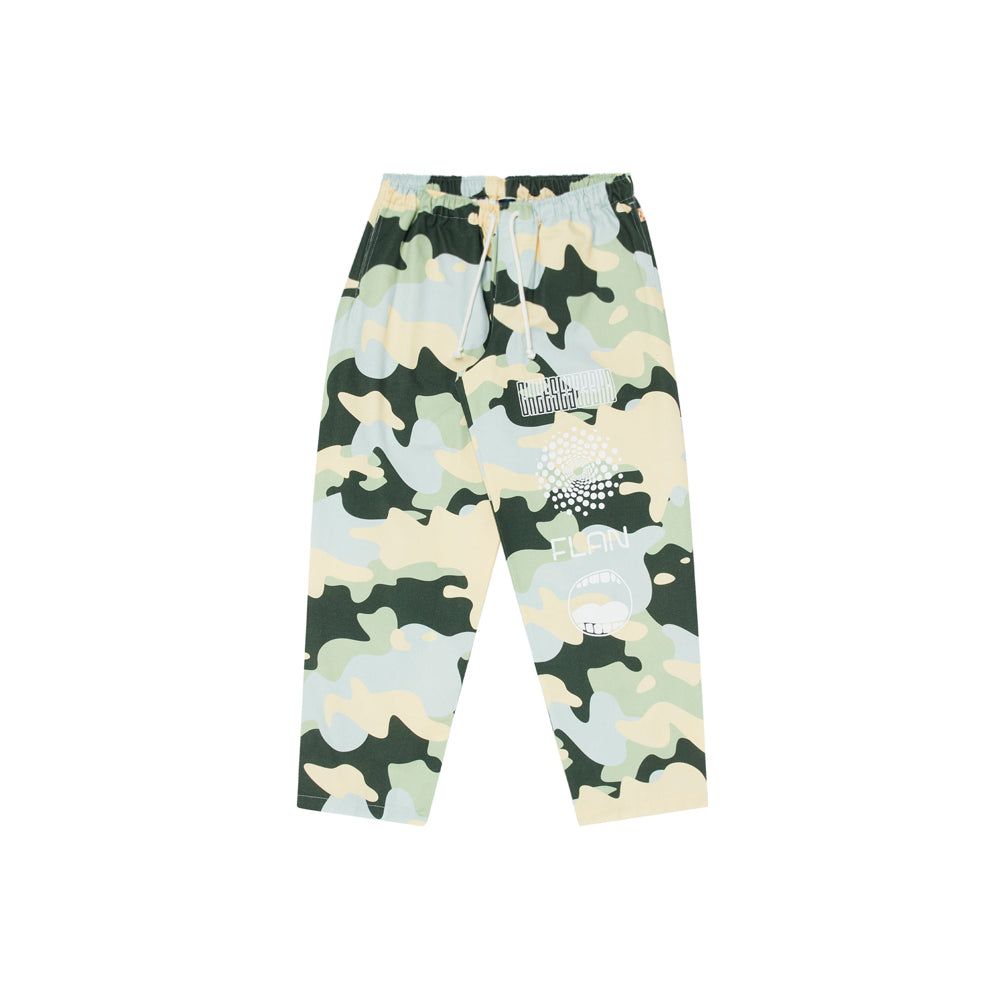 Roquefort Wide Leg Pants (Cheese Cream)