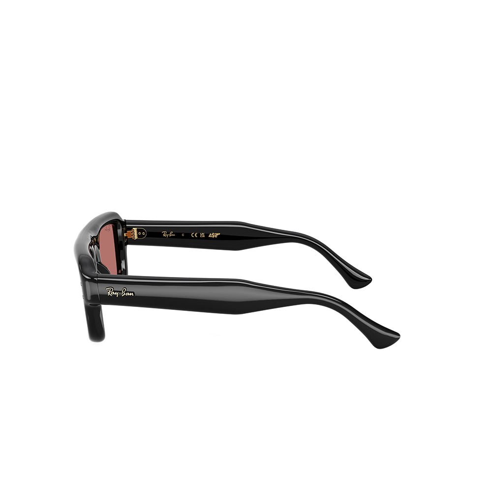 A$AP Rocky x Ray Ban Flacko Puffer - Black/Dark Violet