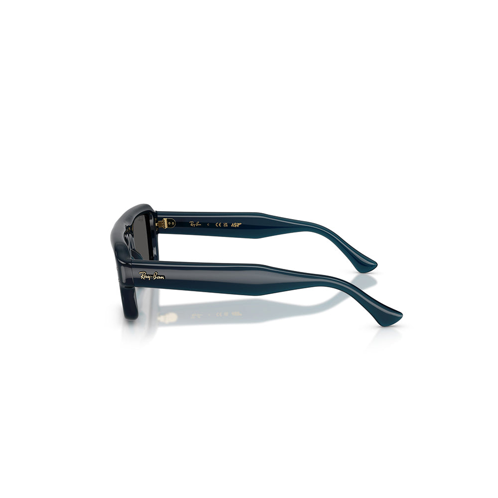 A$AP Rocky x Ray Ban Flacko Puffer - Transparent Blue/Dark Grey