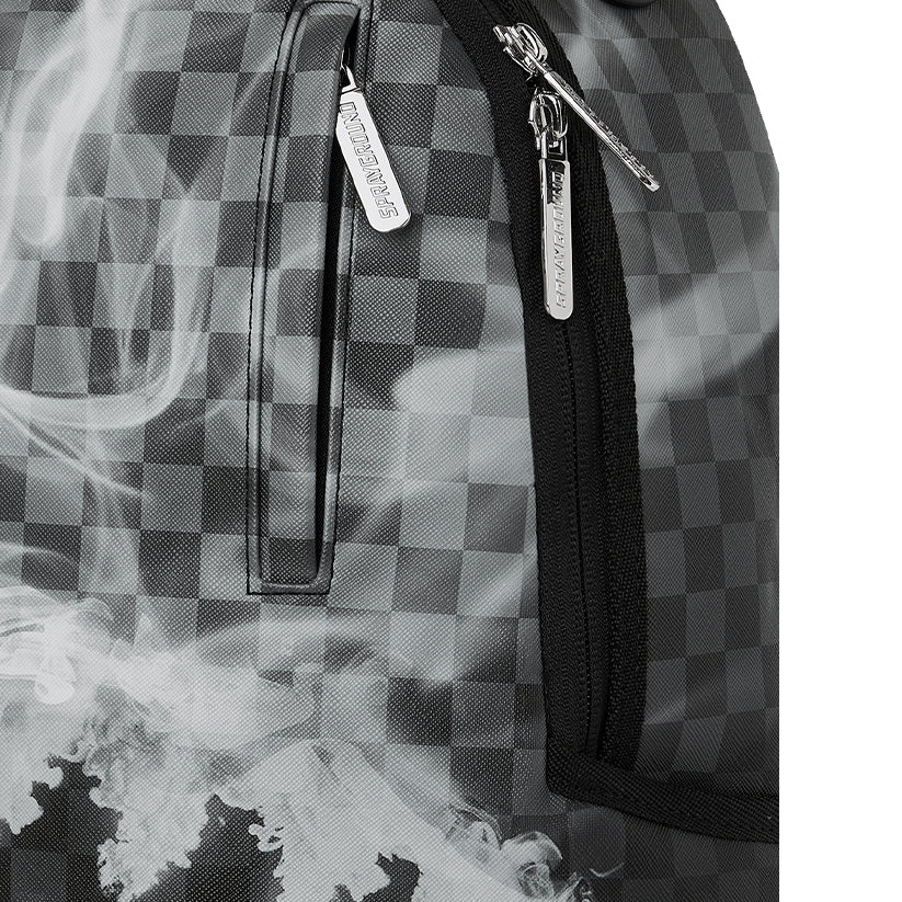 Sip N' Smoke Backpack - Black/White