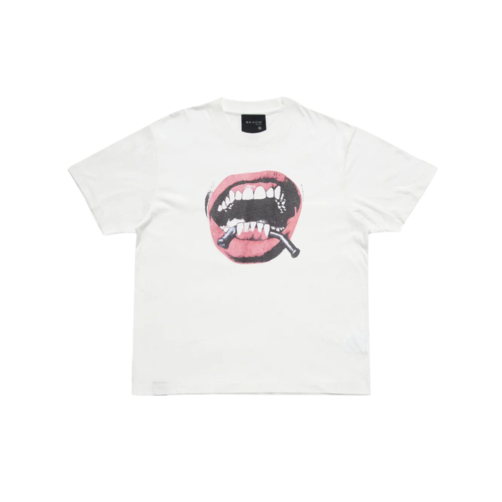 Mouth Tee - Crisp White