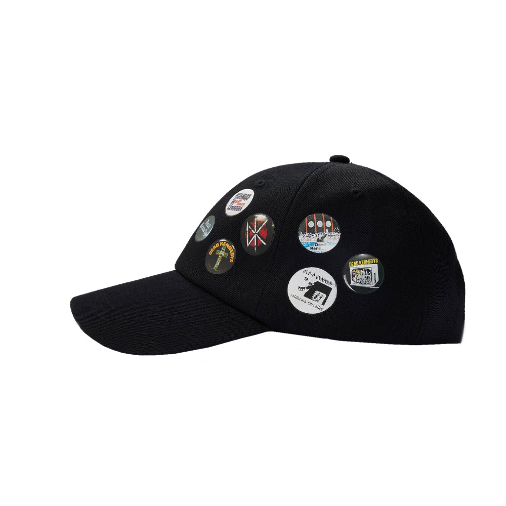 Buttons Cap - Black