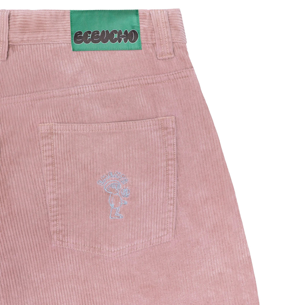 Bonga Bebucho Washed Cord Pants - Old Rose Washed