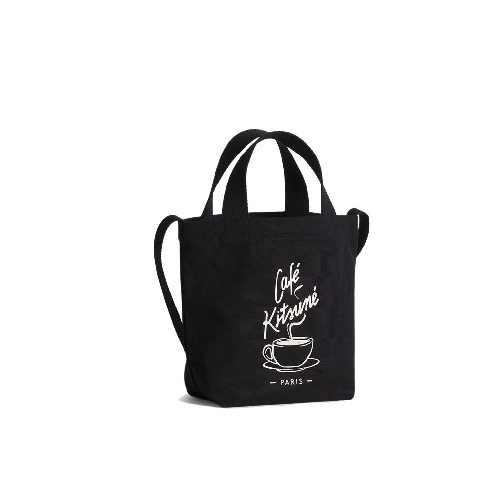 Coffee Cup Mini Tote - Black