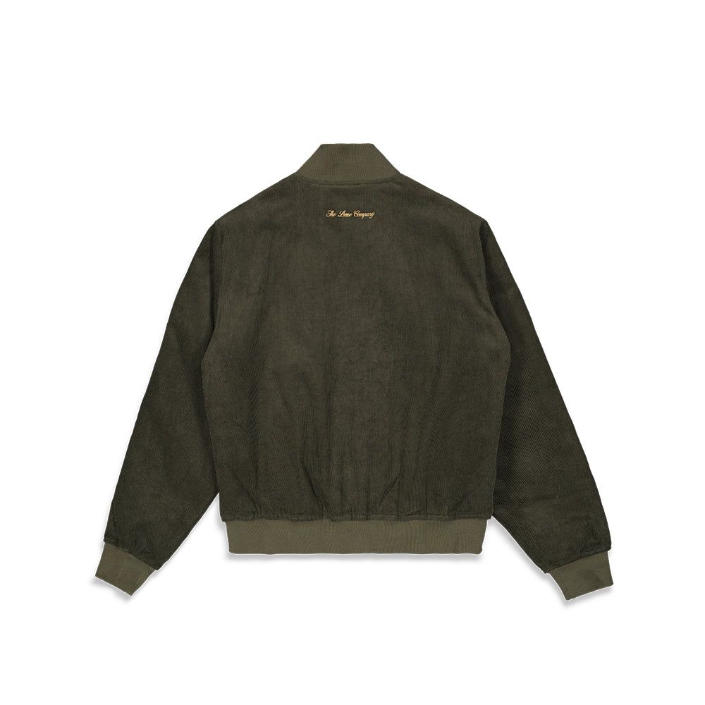 Coffee Bomber Jacket - Khaki Green