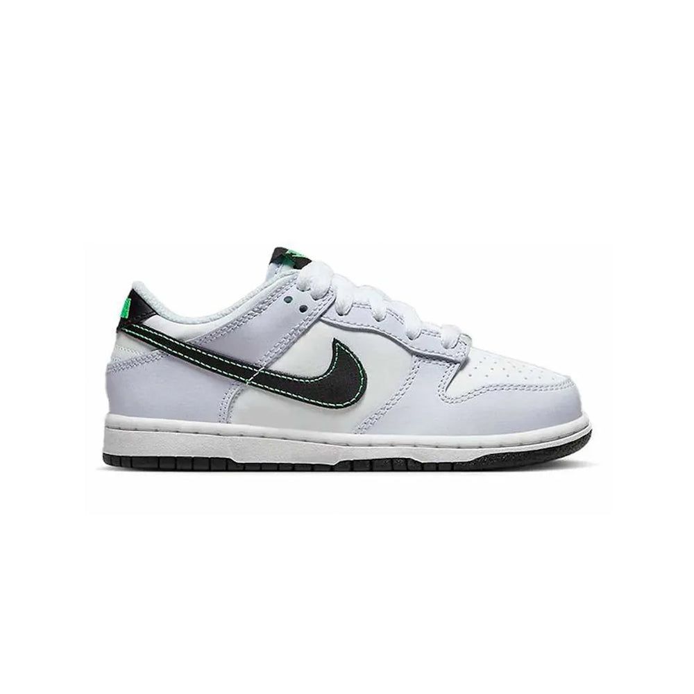 Dunk Low GS White Black Football Grey