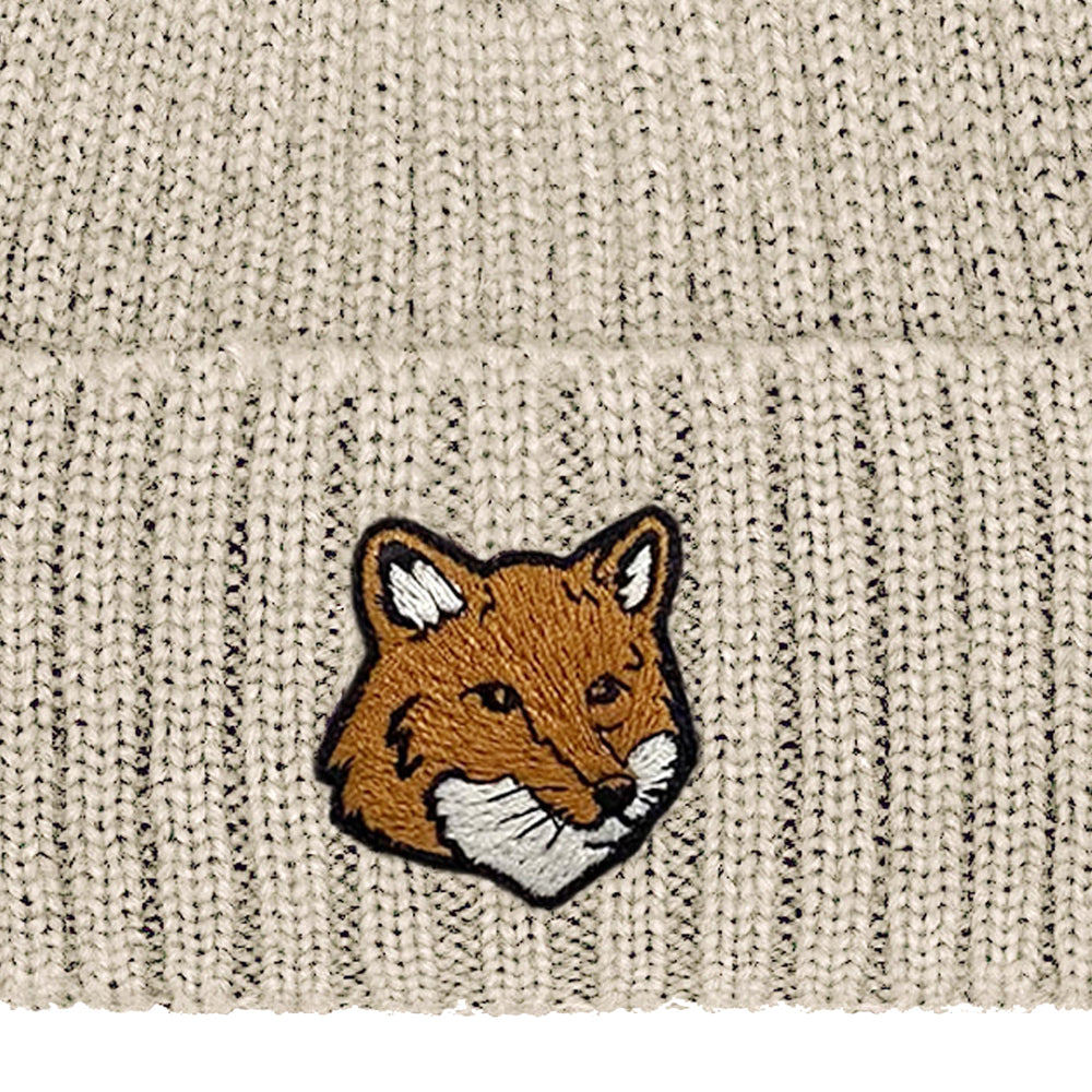 Fox Head Beanie - Paper
