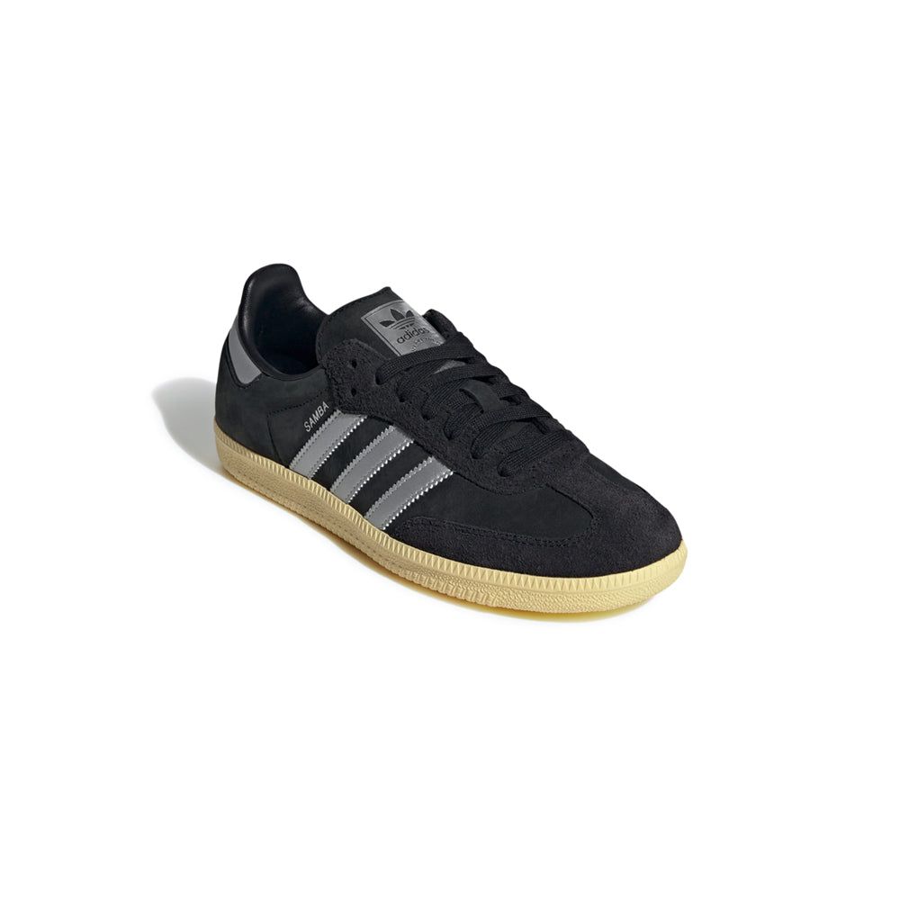 Samba OG Women (Black/Matte Silver/Almost Yellow)