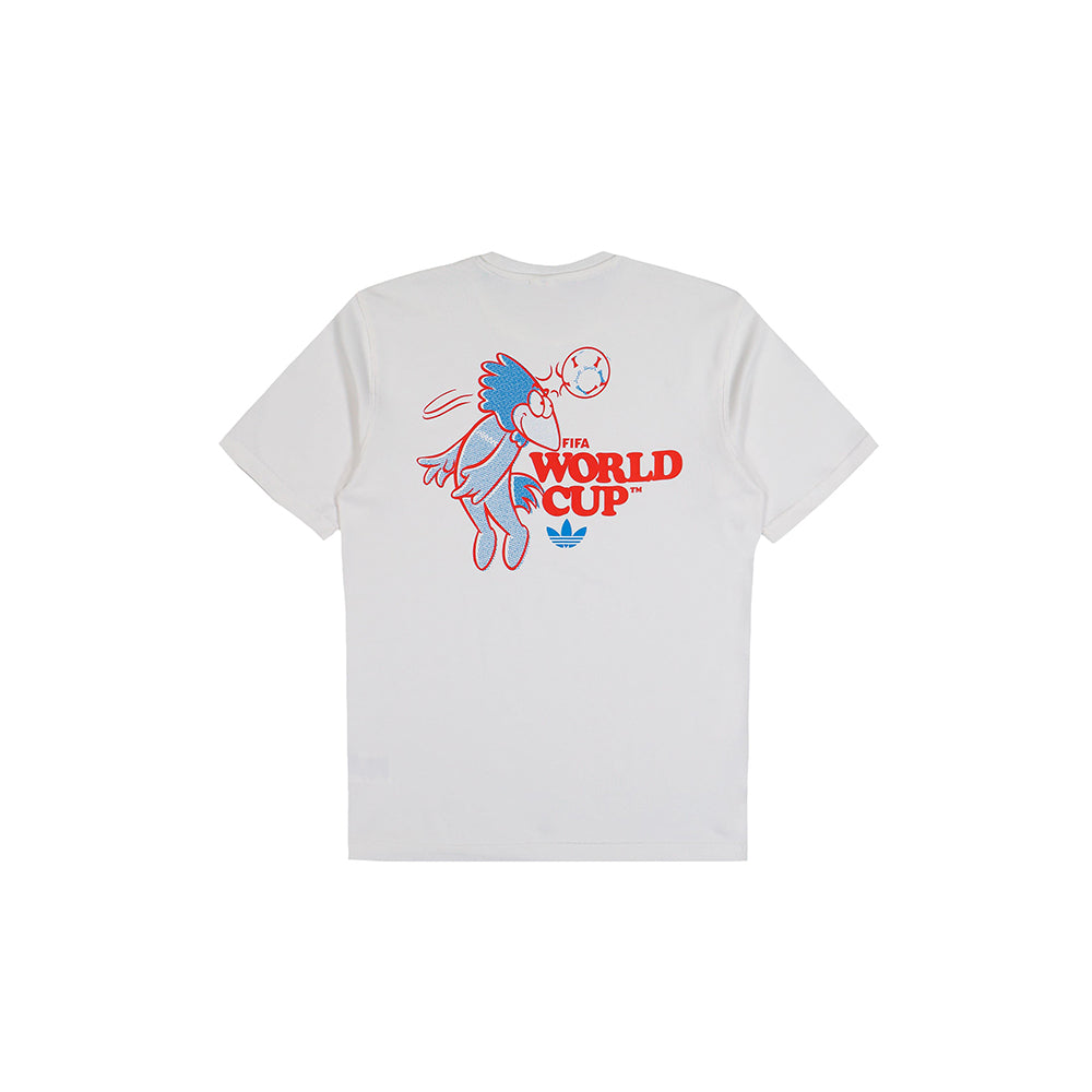 Mascot Graphic T-Shirt - Cloud White