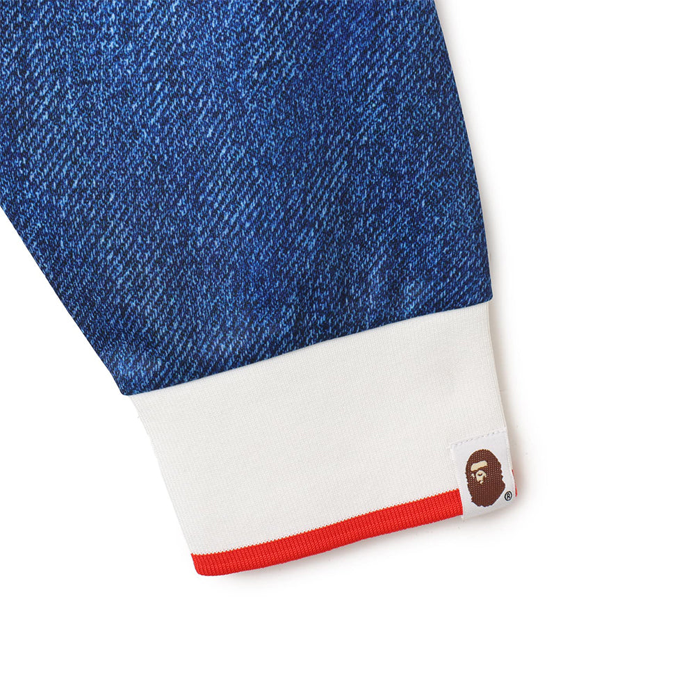 BAPE x adidas Long Sleeve Star Jersey - Blue Denim