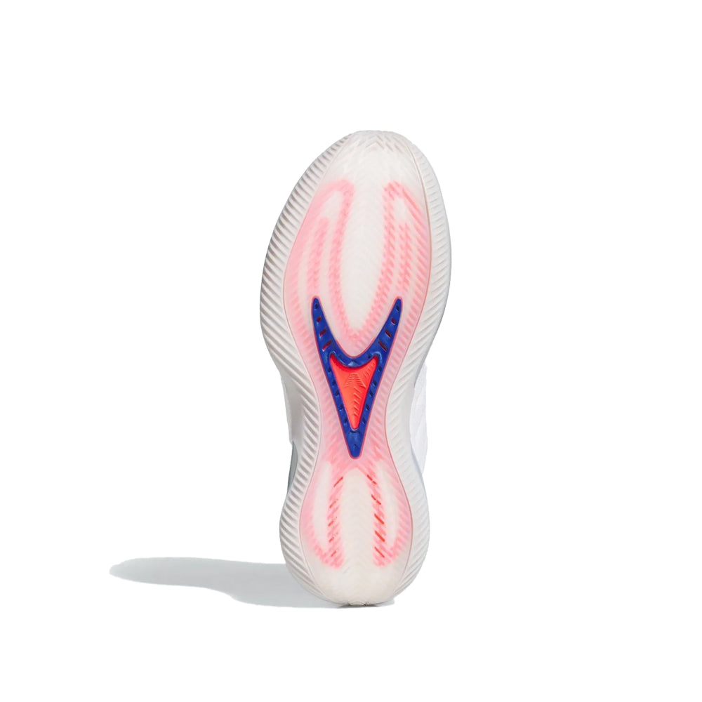 Anthony Edwards 2 - Cloud White/Lucid Red/Silver Metallic