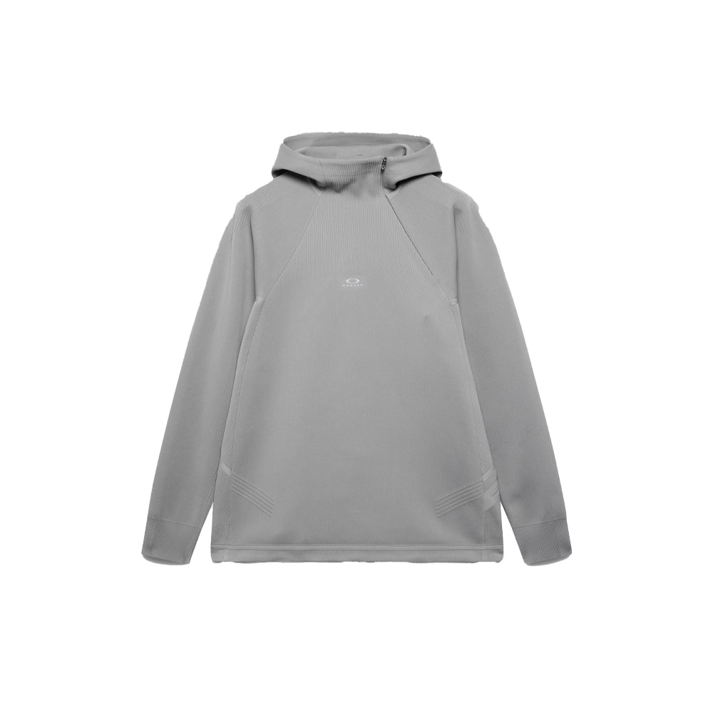 Latitude Veil Knitted Hoodie - Cement