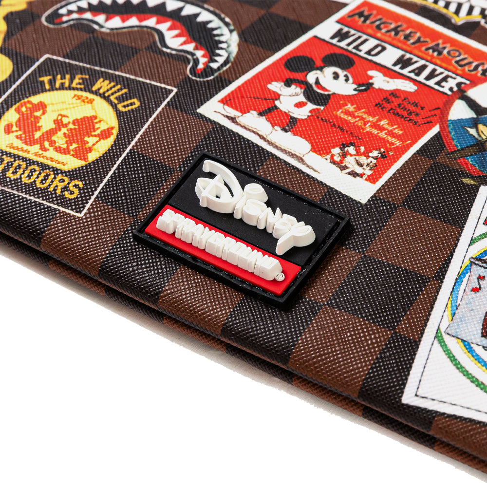 Mickey Global Mogul Style Crossbody Pouchette - Brown