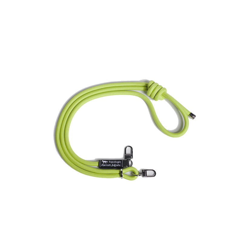 Maison Kitsune x Topologie Adjustable Rope Strap (Citron Vert)