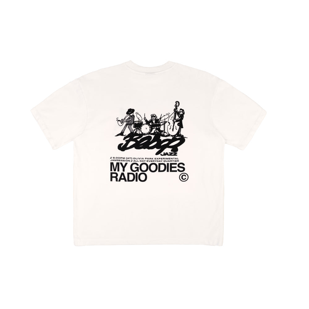 My Goodies Radio Tee - White