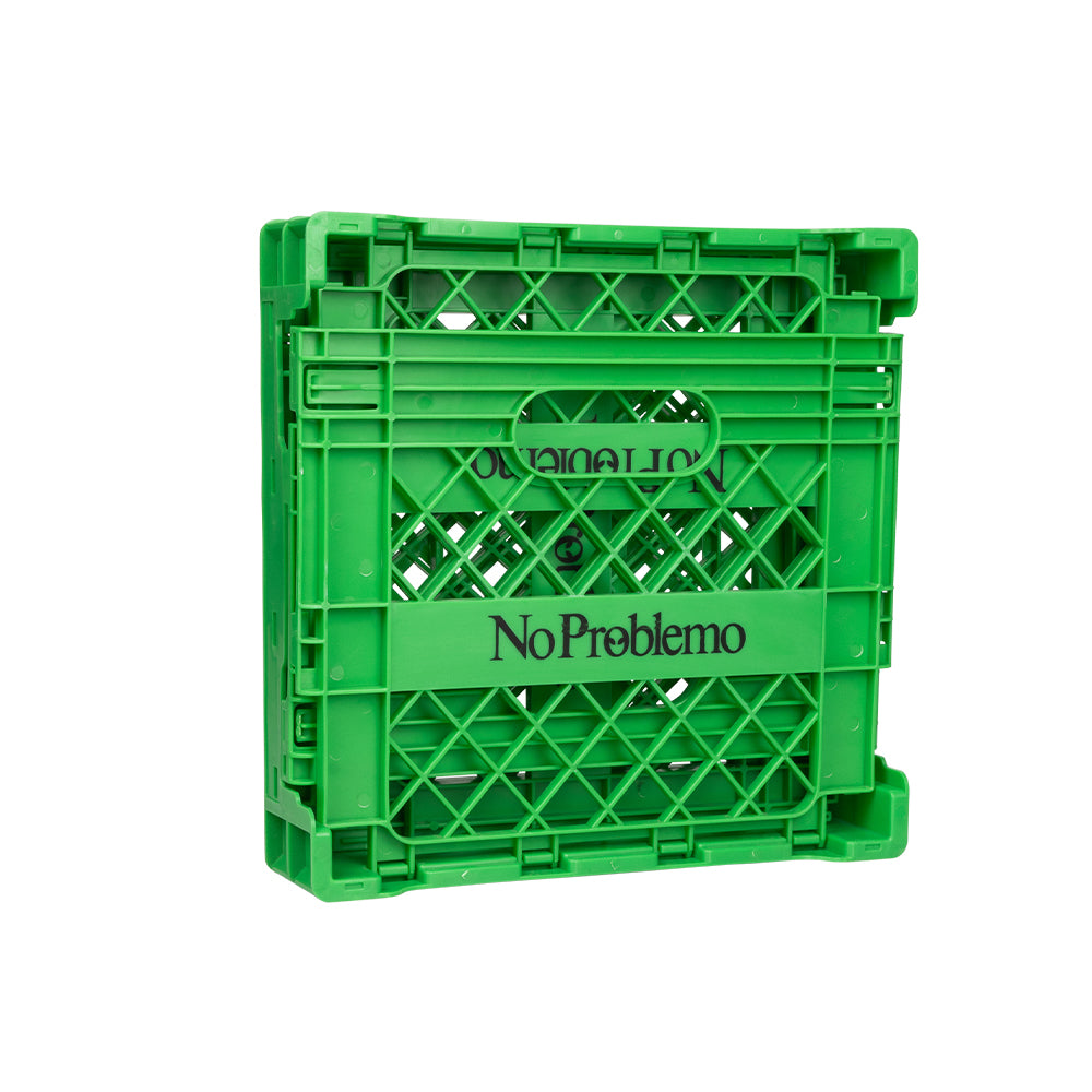 No Problemo Vinyl Crate - Green