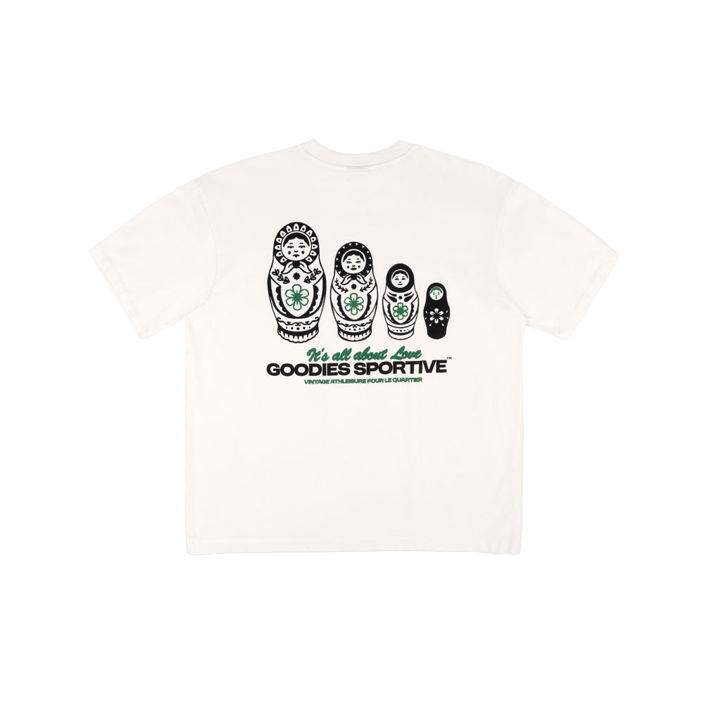 No Time To Play Tee - White