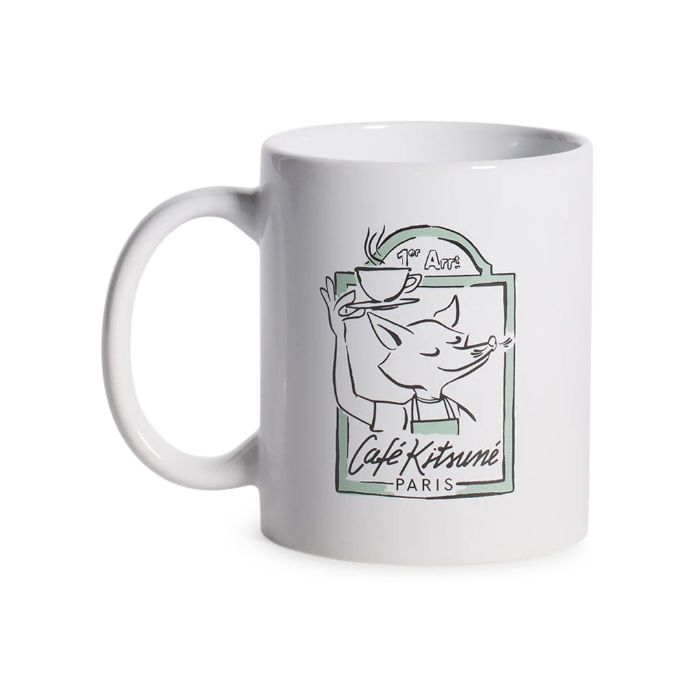 Café Kitsuné Street Fox Mug - White