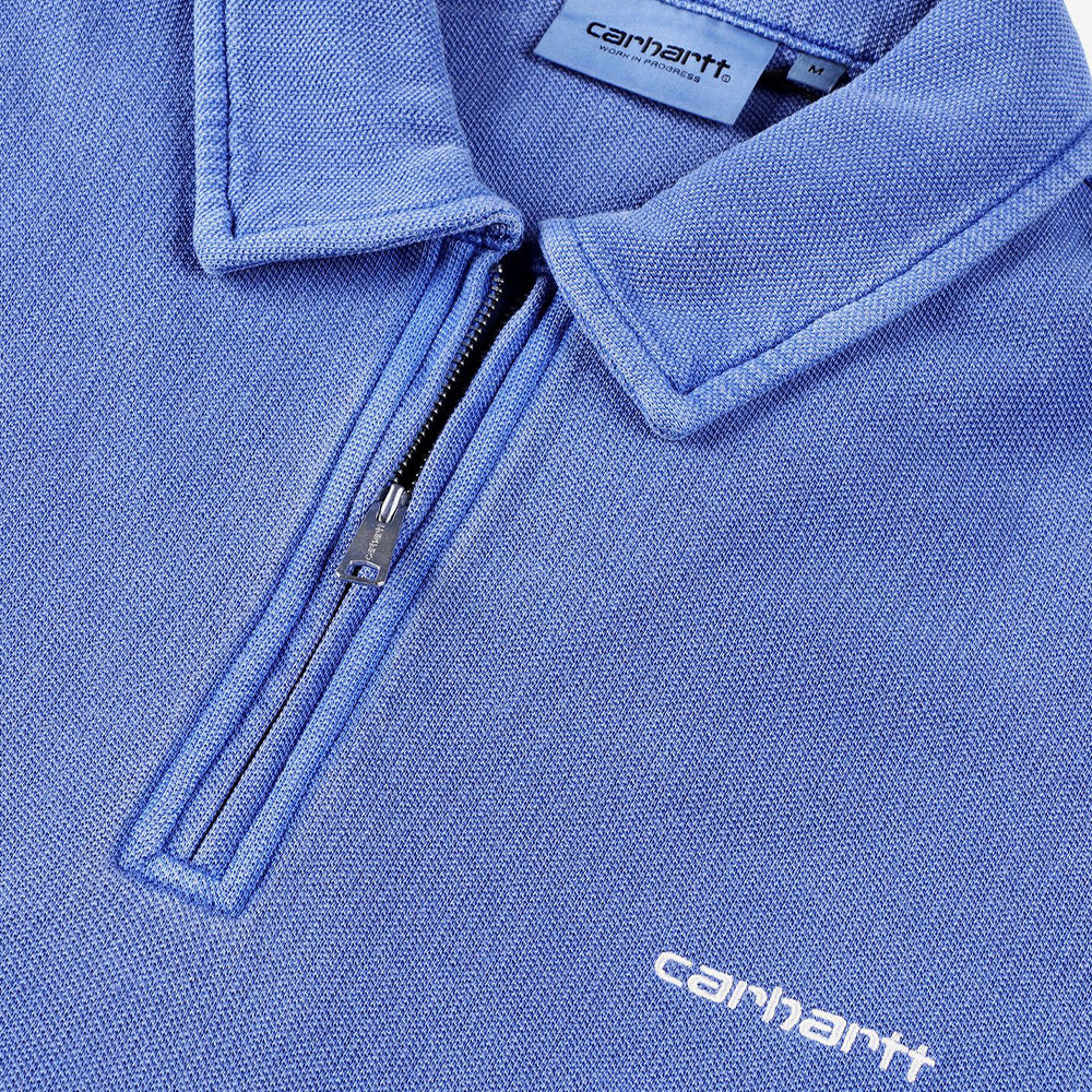 Pique Script Sweat - Wolfsbane/White Gar Dyed