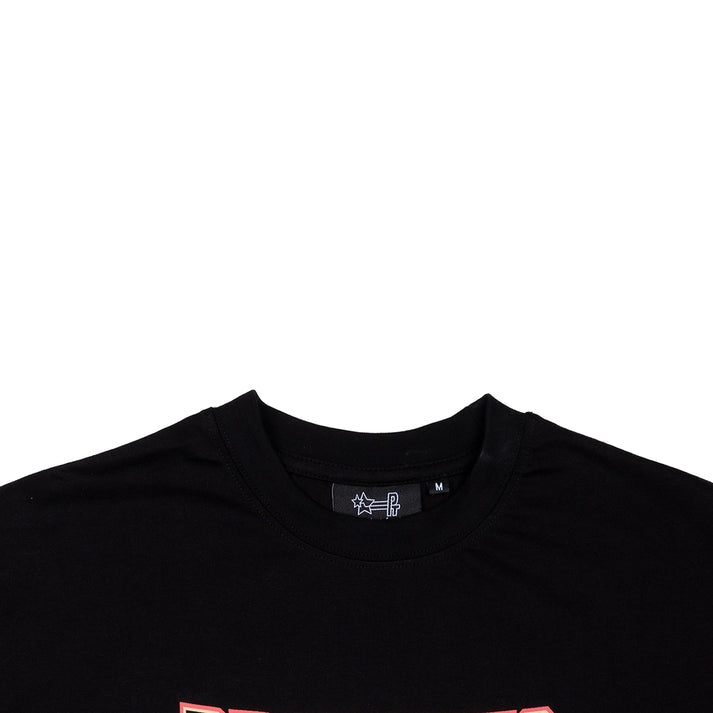 Varsity Tee (Black/Pink)