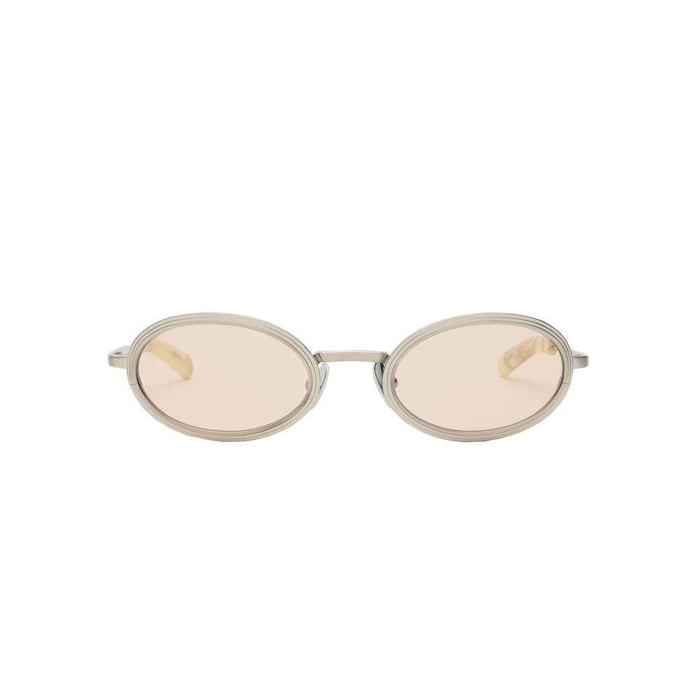 RENO Brushed Silver/Peach Lens