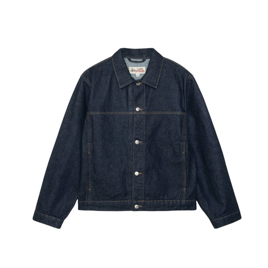 Trucker Denim Jacket (Rinsed Indigo)