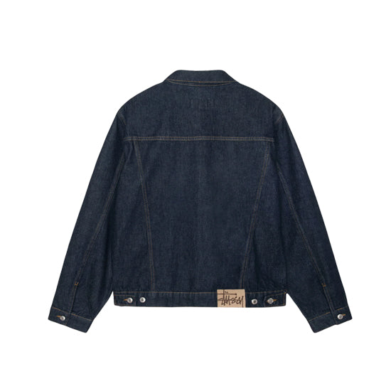 Trucker Denim Jacket (Rinsed Indigo)