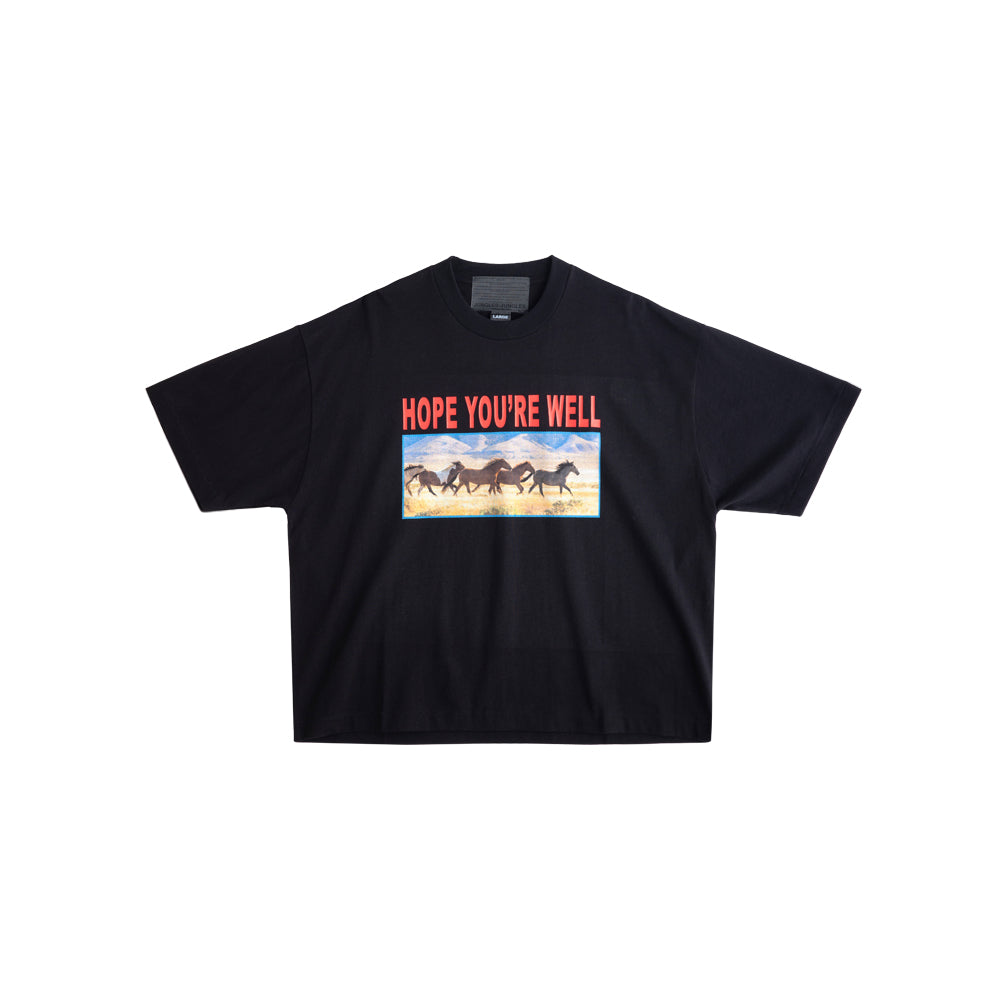 Horses SS Tee - Black