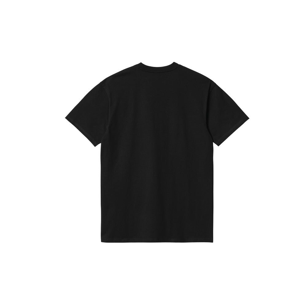 S/S American Script T-Shirt - Black