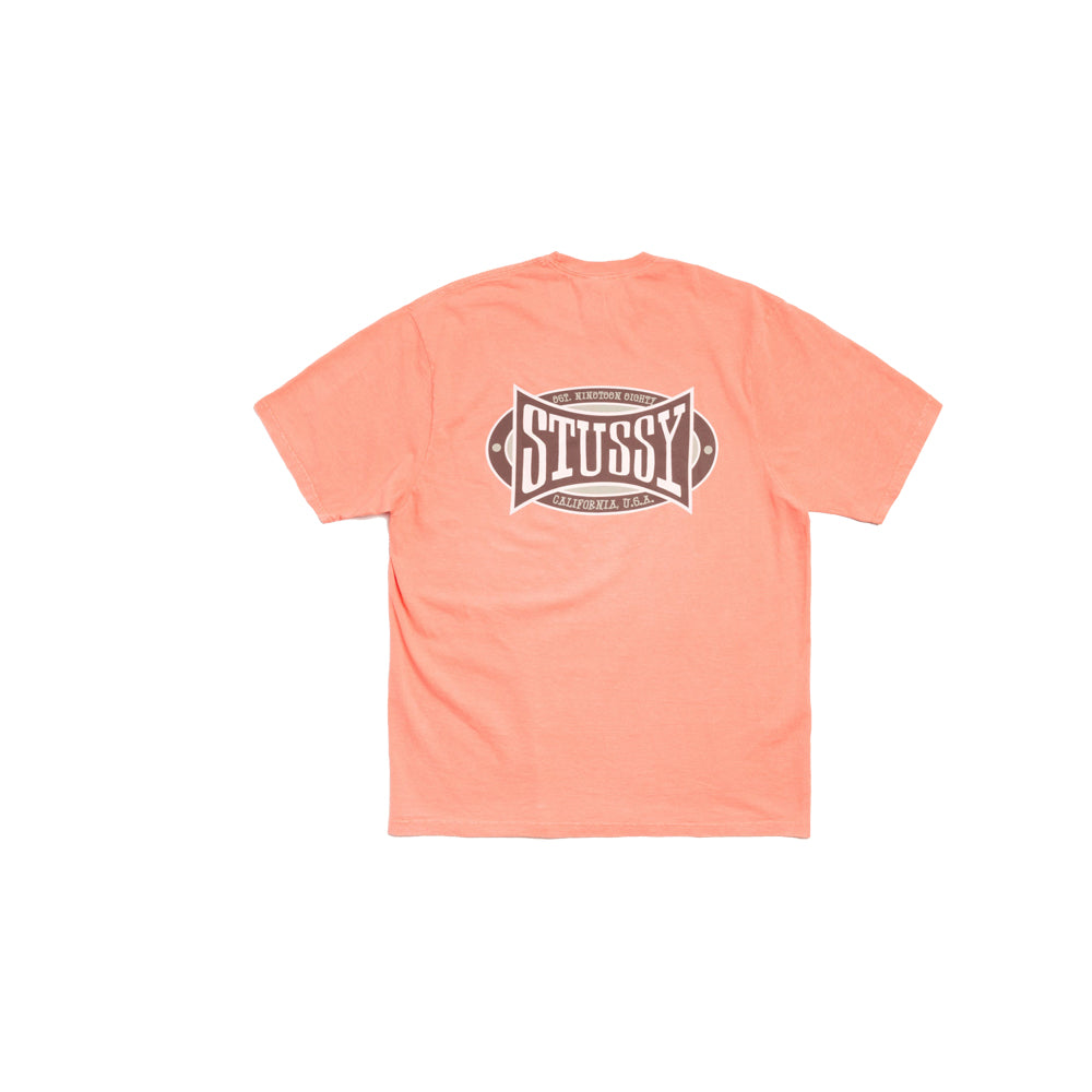 Champion Oval Pigment Dyed Tee - Sherbert