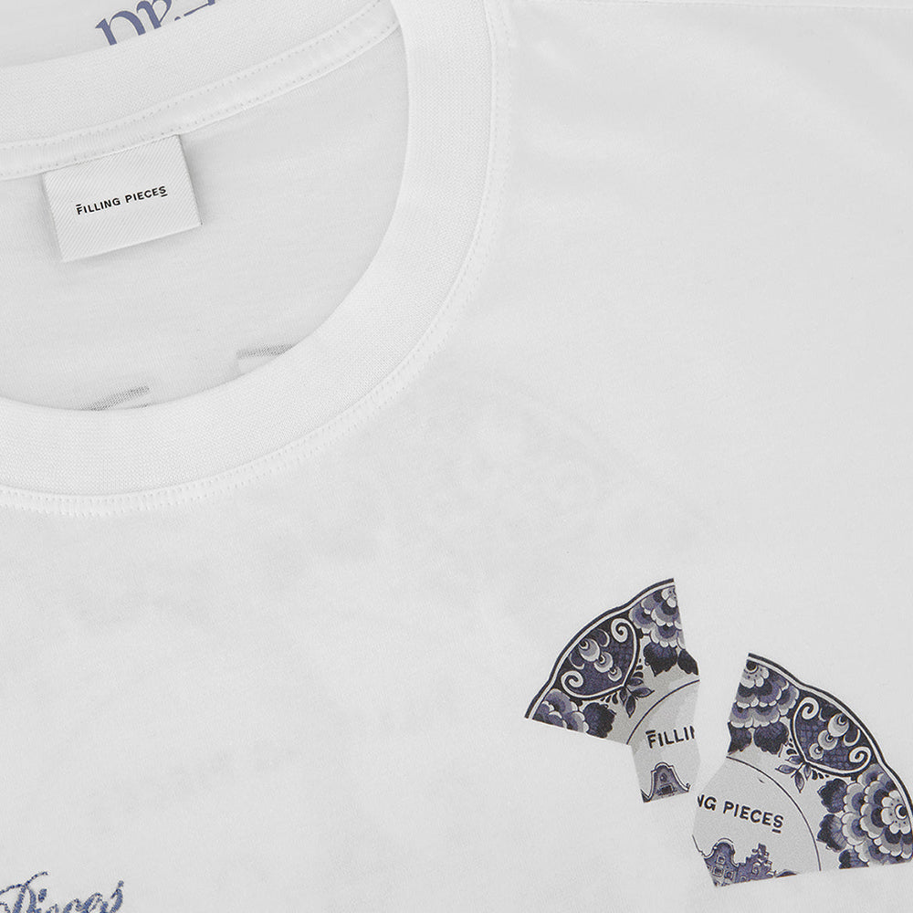T-Shirt Broken Plate - White