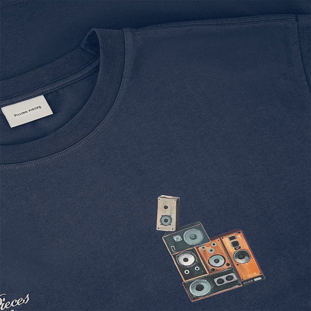 T-Shirt Speaker Wall - Navy