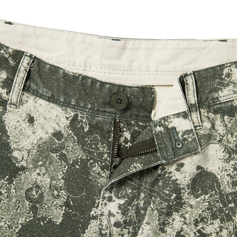 Splashed Chino Pant (Green)