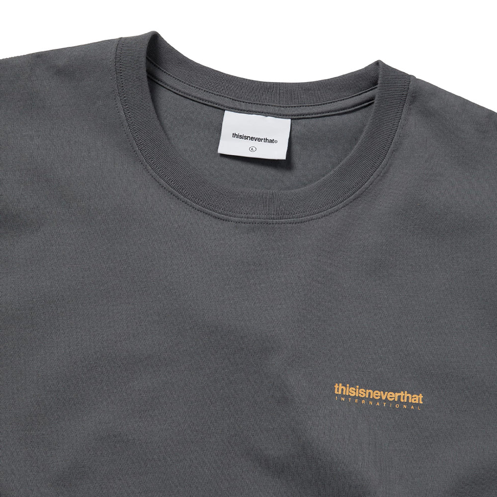 INTL. Logo Tee (Dark Grey)