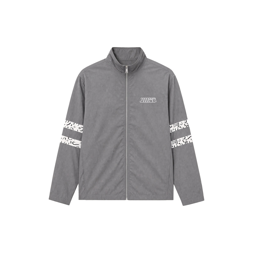 Tashkeel Tracksuit Jacket - Grey