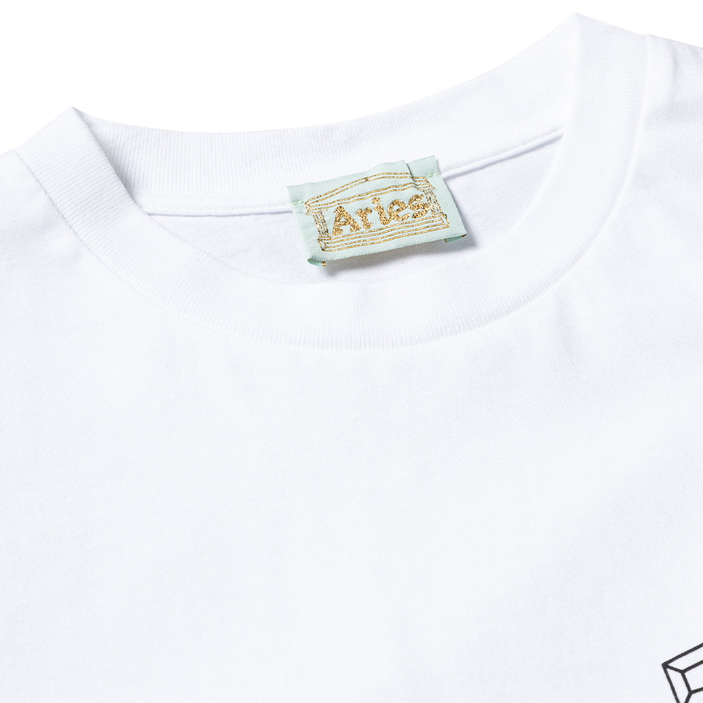 Temple SS Tee - White