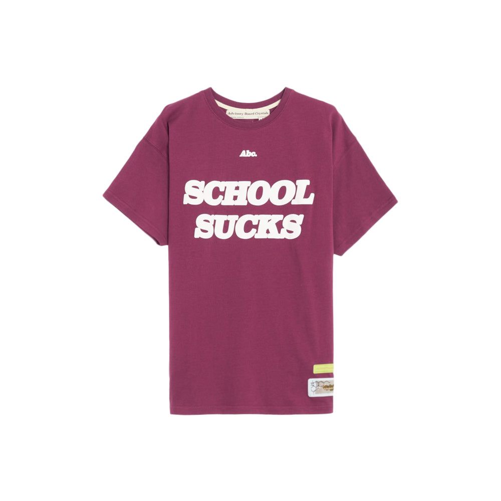 اي بي سي. تيشيرت School Sucks (أرجواني)