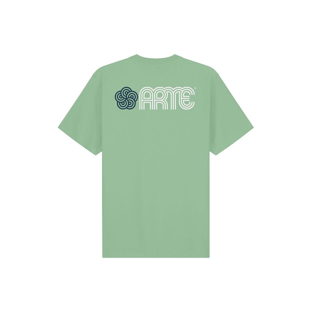 Teo Circle Flower T-shirt (green)