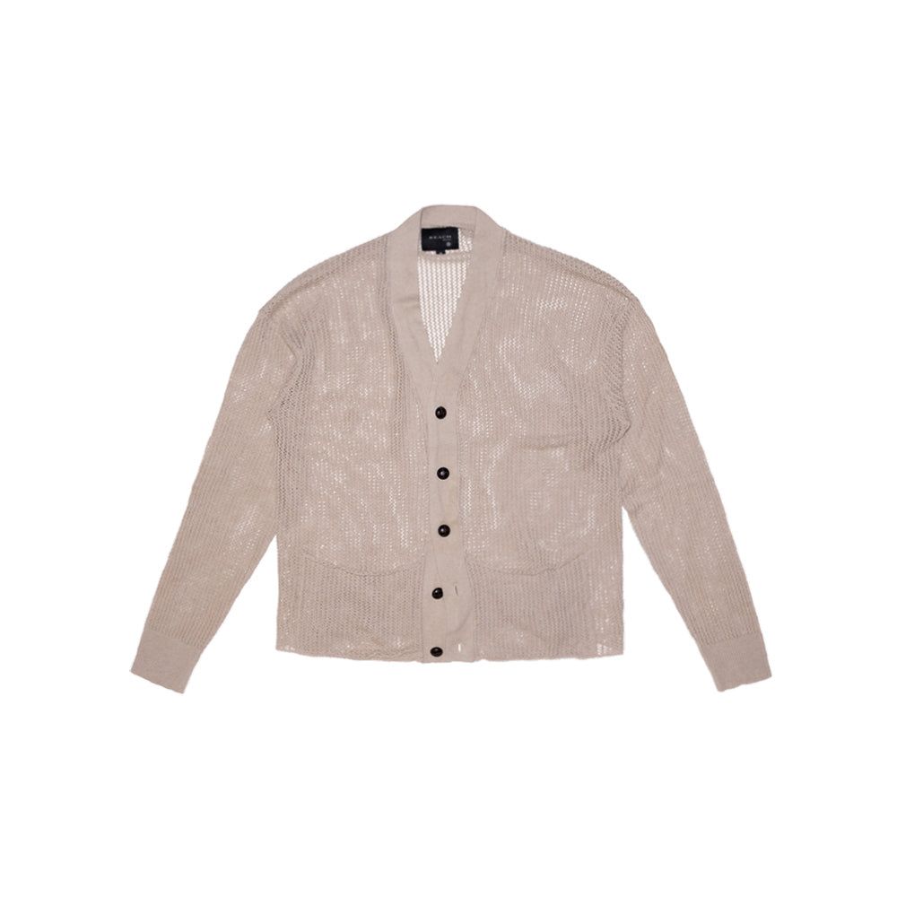Mesh Knit Cardi (Bone)